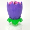 8 rotating music lotus [Purple].