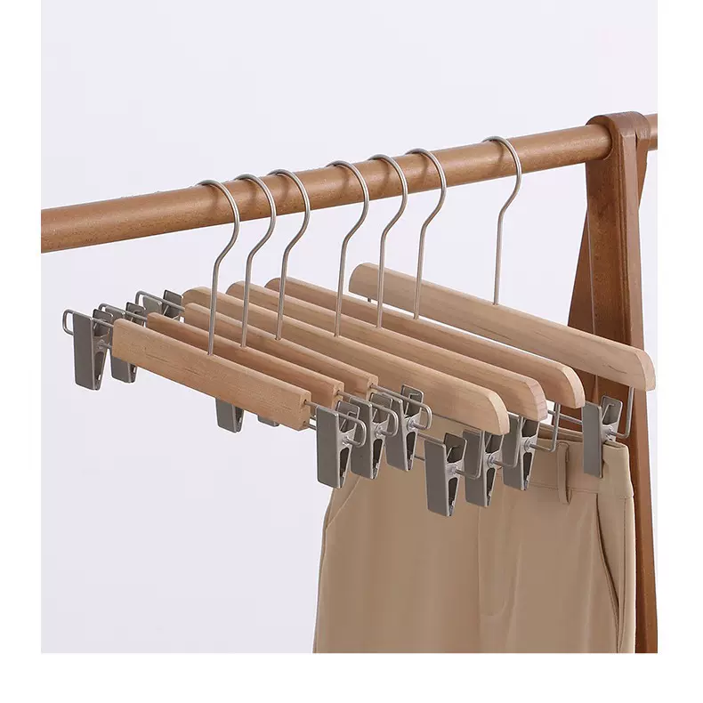工厂直销实木衣架木质衣架服装店展示衣架高档木衣架无油漆木衣架