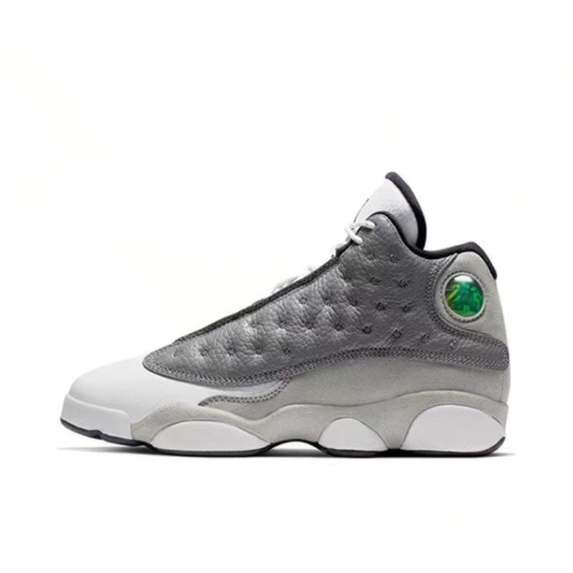 Putian zapatos transfronterizos AJ13 negro y blanco Panda empresa Joe13 alto blanco azul obsidiana zapatos de baloncesto para hombres y mujeres image 12