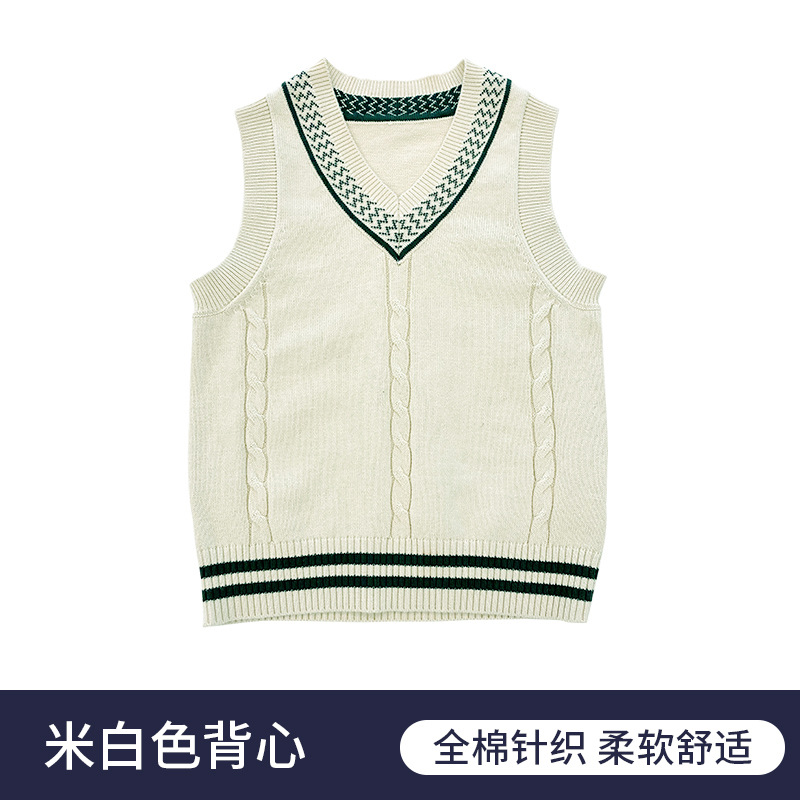 Uniforme escolar para estudiantes de primaria traje de primavera y otoño ropa deportiva de clase para niños primavera y verano jardín de infantes de cuatro piezas Ropa de jardín otoño algodón puro