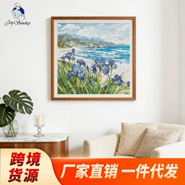 布艺绣品;十字绣;钻石画、皮画