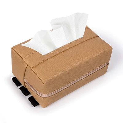 Car tissue box/set — Interior Supplies Tissue Box Leather