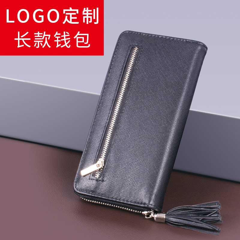 現貨外貿男女士錢包歐美超遷皮零錢包長款商務手拿禮品包