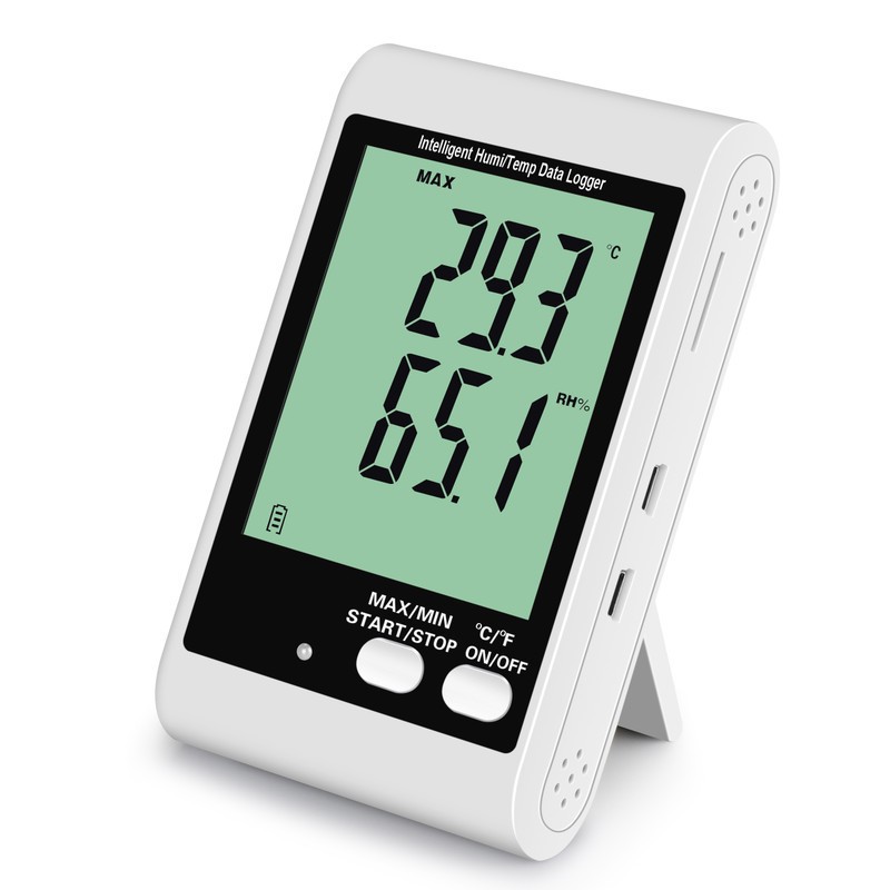 YHT10E | 20E | 21E 높은 정밀도 온도 및 습도 측정기 테스터 그래프