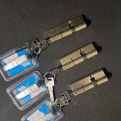 ロックコアAB銅ロックコア盗難防止ドアロックコアAB単列パチンコロックコア純銅両面ダブルオープン銅ロックコア