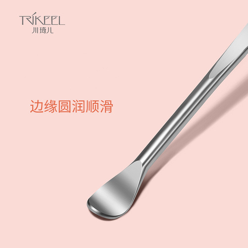 Chuanqi'er stainless steel ear scoop, safe ear pick, ear cleaner, ear picking tool, ear scoop, ear pick wholesale