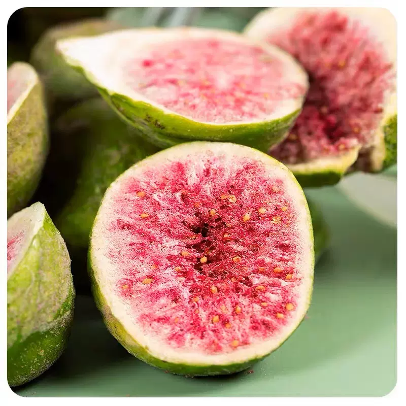 厂家定制冻干无花果干散装即食干果水果脆无花果干烘焙原料批发