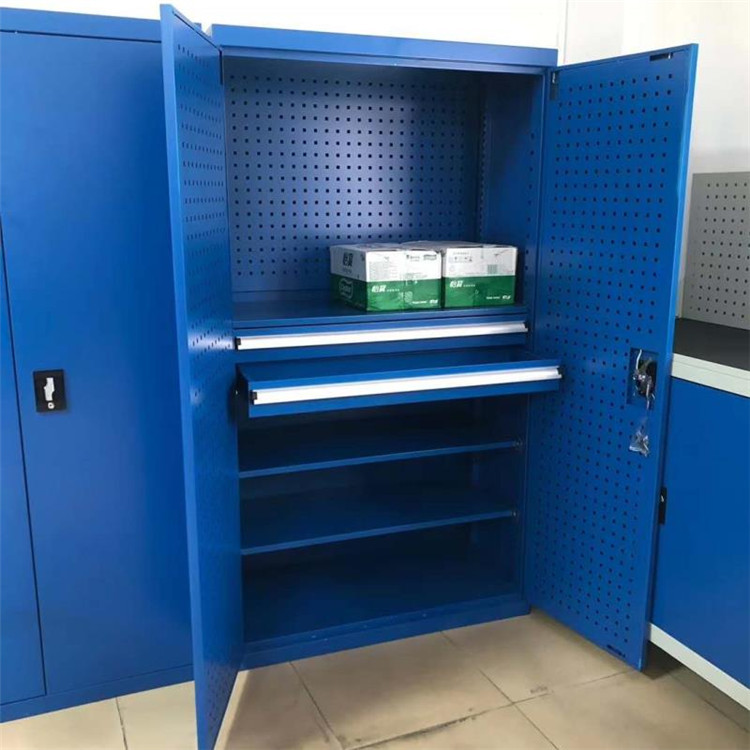 深圳厂家定货双开门工具柜 五金工具柜批发 重型物料整理柜销售