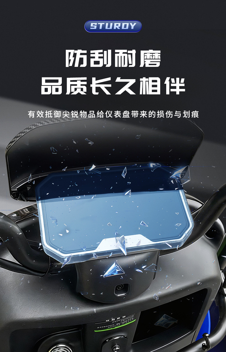 Suitable for Saige Black Knight A20/M2/B3/B5/B5Plus Instrument Shell E10/B3R Screen Cover