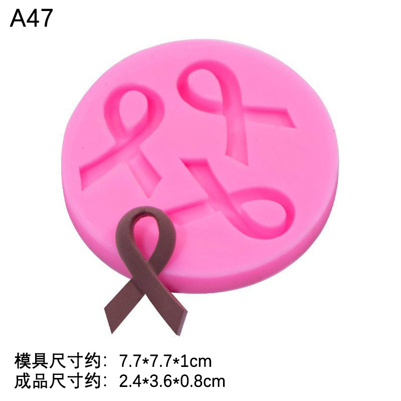 Nudo Giro amor textura de la felpa silicona molde fondant cake Edge Decoración Accesorios herramientas para hornear epoxi