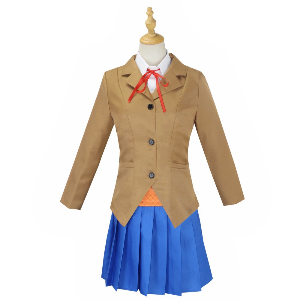 Halloween Performance Clothing Monica Women's Clothing Literature Club Heartbeat Department cosplay Clothing Monica Cos Clothing