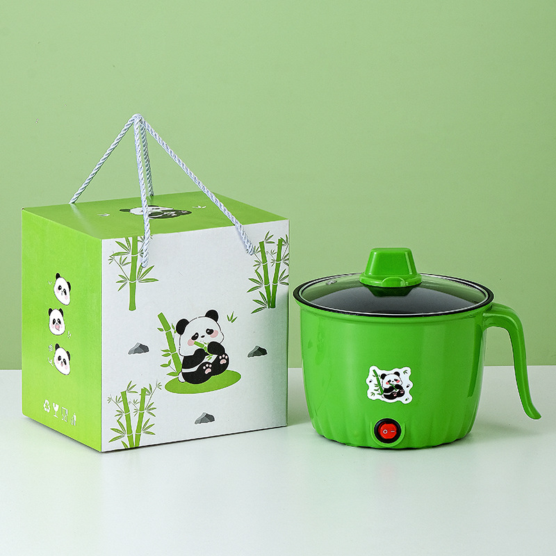 Электрическая кастрюля Panda + антипригарное покрытие (подарочная коробка)