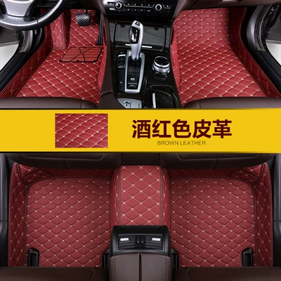 xt unit full surround – Modelə uyğun ayaqaltı - side-pocket-single-layer-wine-red-leather