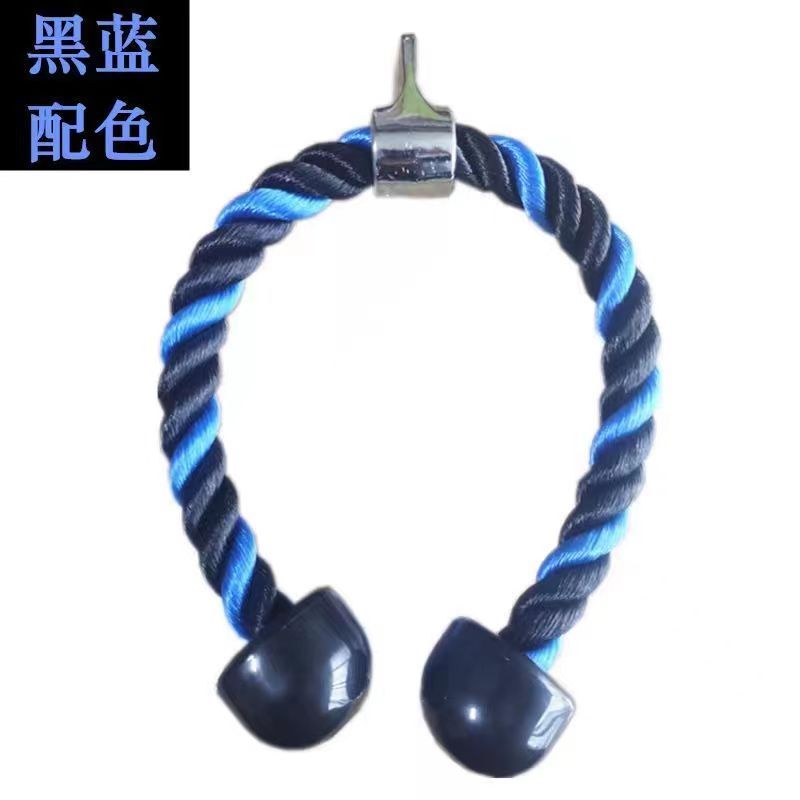 Tríceps tríceps volando pájaro entrenador baja presión cuerda pórtico deportes tirón-abajo mango fitness cuerda doble cabeza hombres al por mayor