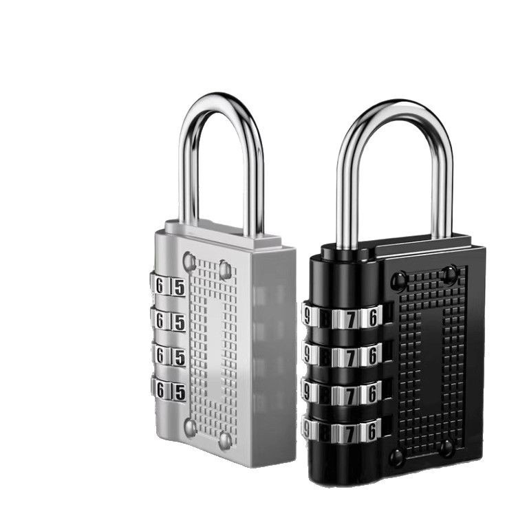 パスワード南京錠拡張寮荷物バッグジムキャビネットドアロングビーム家庭用盗難防止ロック小型南京錠|undefined
