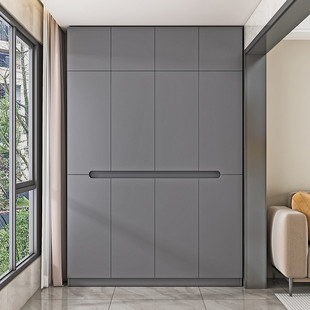 Fls New Balcony Cabinet Storage Cabinet Sun Protection Handle-Free Wardrobe Cabinet Utility Cabinet Shoe Cabinet Bay Window Cabinet Entrance Cabinet
