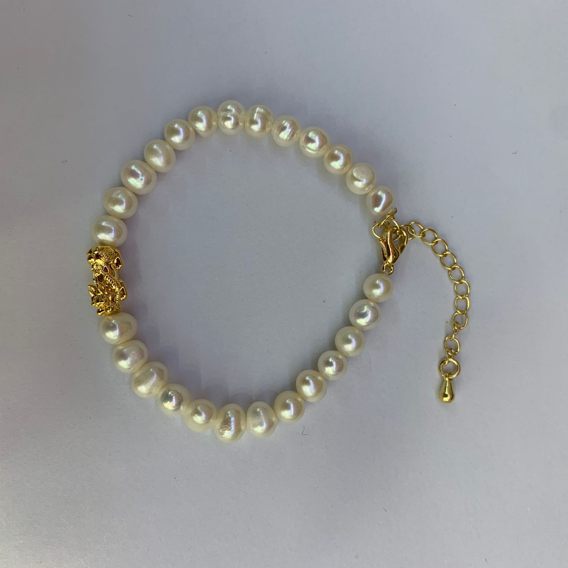 파이 시우 진주 팔찌 (꼬리 사슬)