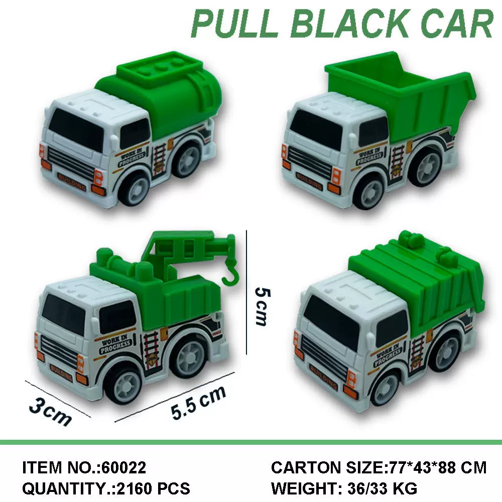 澄海玩具车洒水车垃圾车起重机挖土机导弹车救护车益智免电回力车