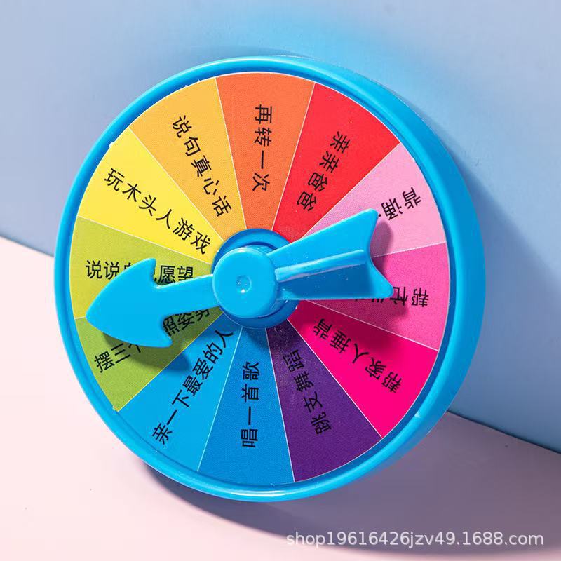 Game Punishment Wheel Prank Big Wheel Parent-Child Activity Entertainment Adventure Props Game Board Accessories Educational Fun