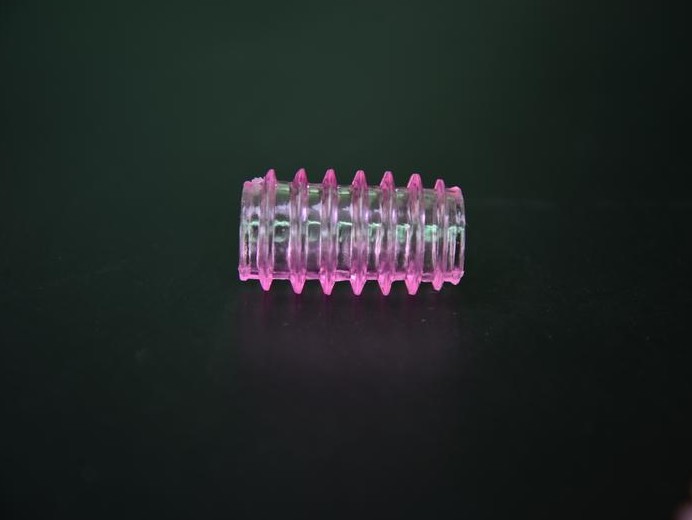 Caterpillar Crystal Delay Ring TPE Locking Sun Ring Adult Toy — detail image 61