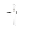 Japanese snowflake -shaped stainless steel knife fork chopsticks Western tableware hotel Restaurant household products inspi Zakka