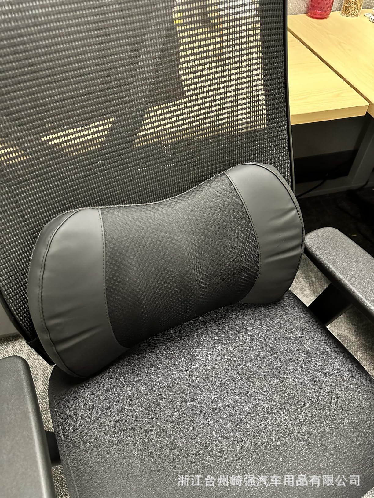 Mesh Memory Foam Office Breathable Cushion Lumbar Support Pad Car Lumbar Pillow Seat Back Cushion