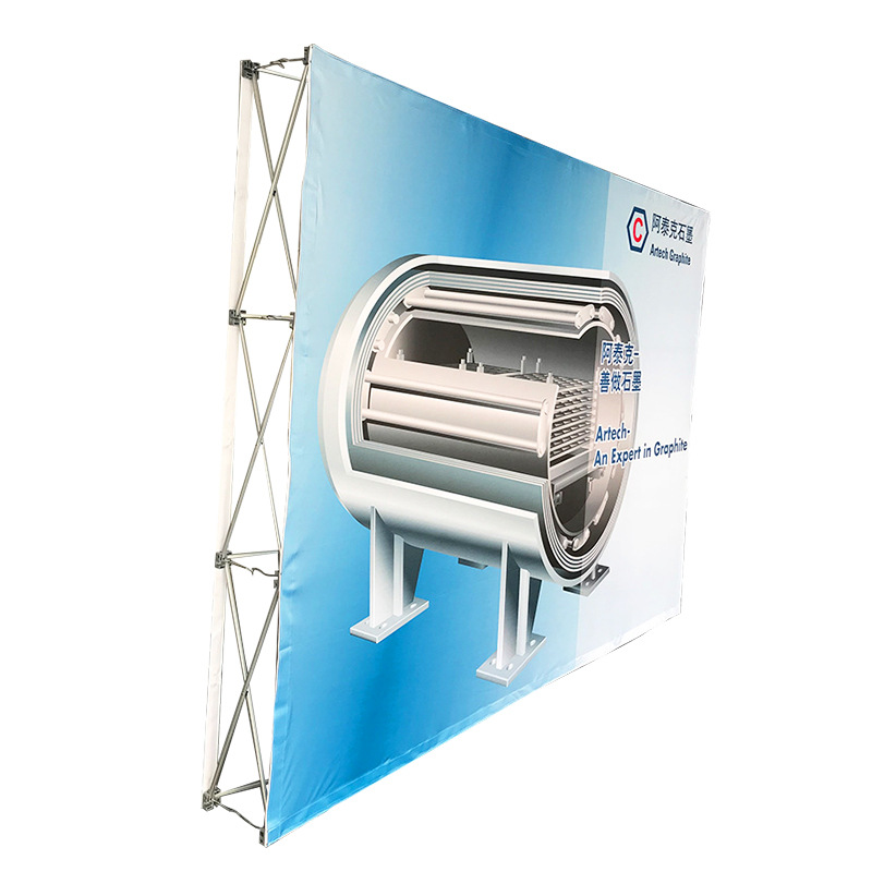 Suzhou suministra estante de exhibición portátil cartel de la pared de fondo del año del caballo de la boda estante de exhibición rápida