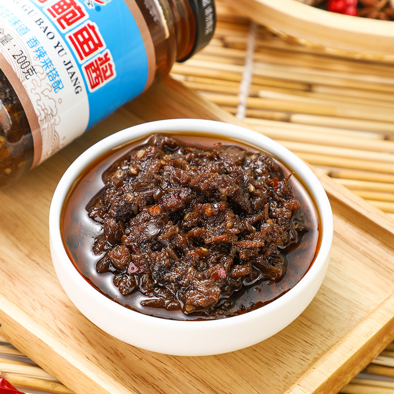 Bulk Spicy Mushroom Abalone Sauce Chili Sauce Rice Bowl Hot Pot Seasoning Condiments Dipping Sauce Staple Food One-time Delivery