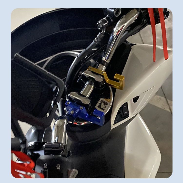 Electric Motorcycle Modification Hook for Niu, Xiaogui, Pcx125 Aluminum Alloy Handlebar Hook, Storage Hook, 22mm Helmet Hook