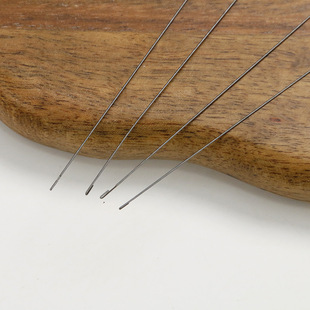 Huang Qi Hand Piercing Needle Very Fine Large Eye Opening Beading Special Needle Eye Needle Knitting Beading Tool Accessories