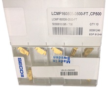瑞典SECO山高数控切断刀片LCMF160508-0500-FT,CP500不锈钢槽刀粒