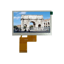 4.3寸液晶显示屏 SPI/MCU接口40pin 480*272分辨率 TFT液晶模组