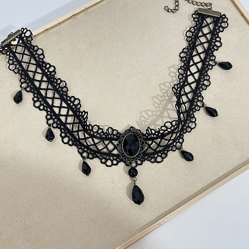 A2964 레이스 목걸이 C