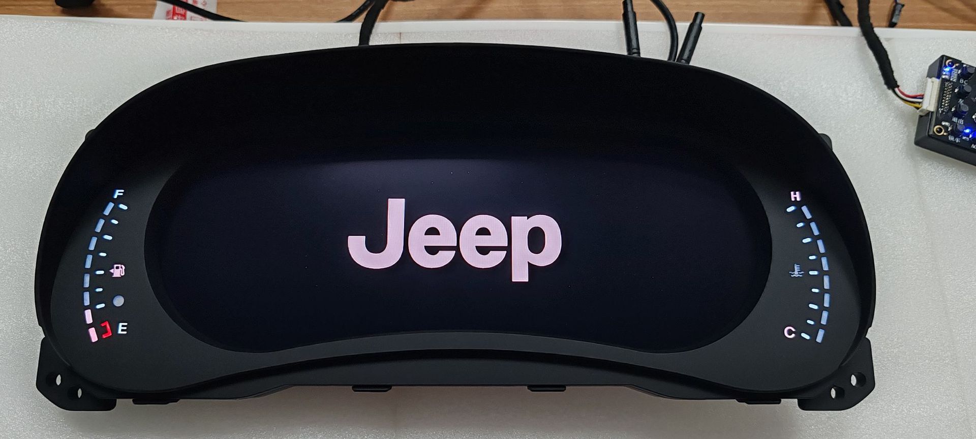 Suitable for Jeep Wrangler 2007-2023, Modified and Upgraded Full Lcd Instrument Panel