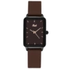 Black shell coffee noodle dark brown belt