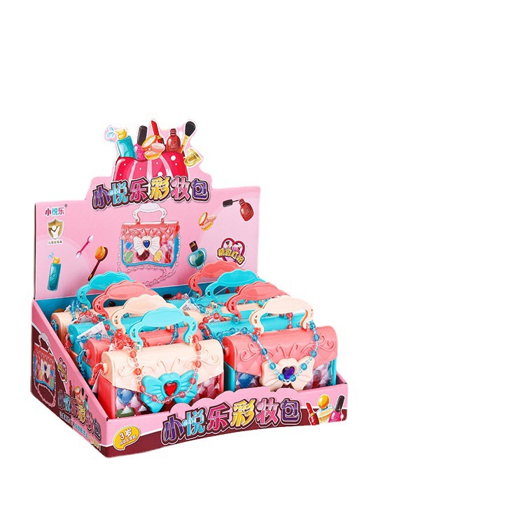 Juguetes de maquillaje para niños transfronterizos Princesa caja de maquillaje juguetes de maquillaje Niñas Cosméticos bolsa de maquillaje juego de la casa traje