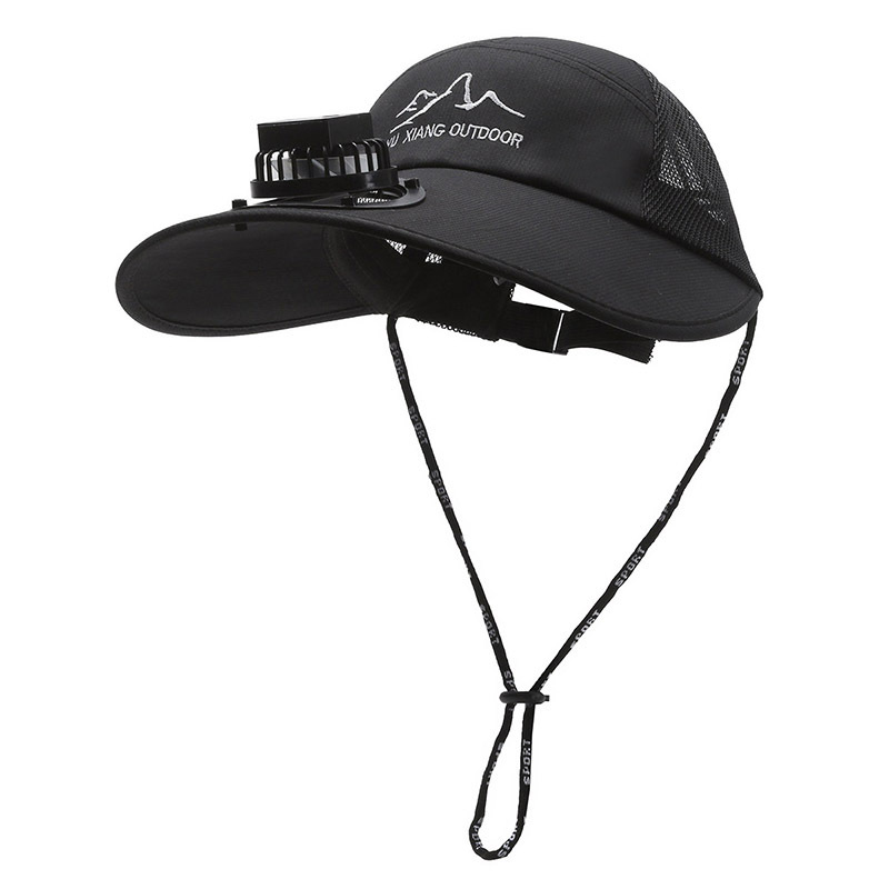 Sommer ny stor med vifte, bredbremmet fiskehatt for menn, utendørs solbeskyttelse og skyggelegging for kvinner_voghion.com