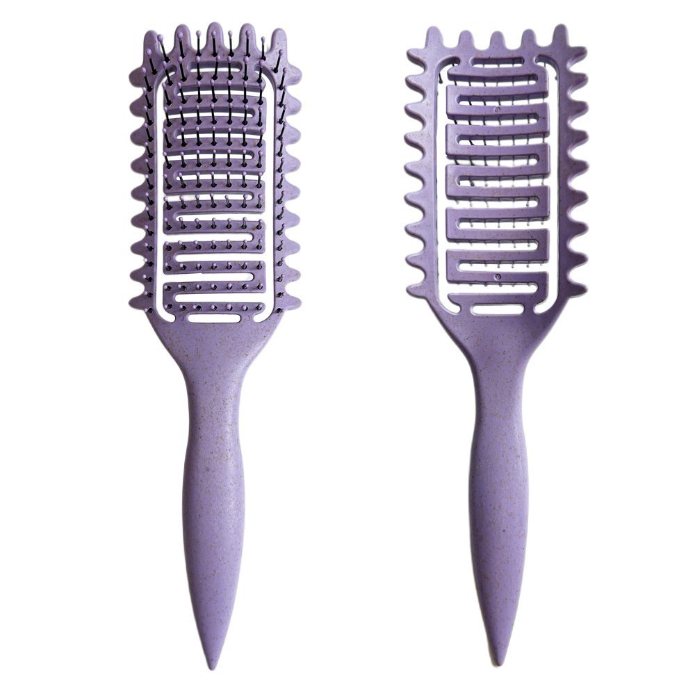 Producto caliente Curl Define Styling Brush Rebotar Curl Definición Peine Peine para el cabello rizado