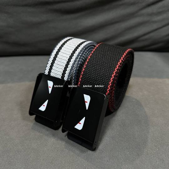 [1542 people's collection] Korean version of the belt men and women fashion ins personality youth student canvas belt versatile simple