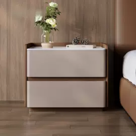 实木床;书架;斗柜