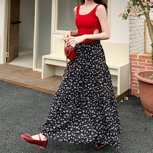 ��ɫ����ȹŮ���nϵ�黨ȹ�����@��a�ִ�[��ȹѩ�����c�����Lȹ