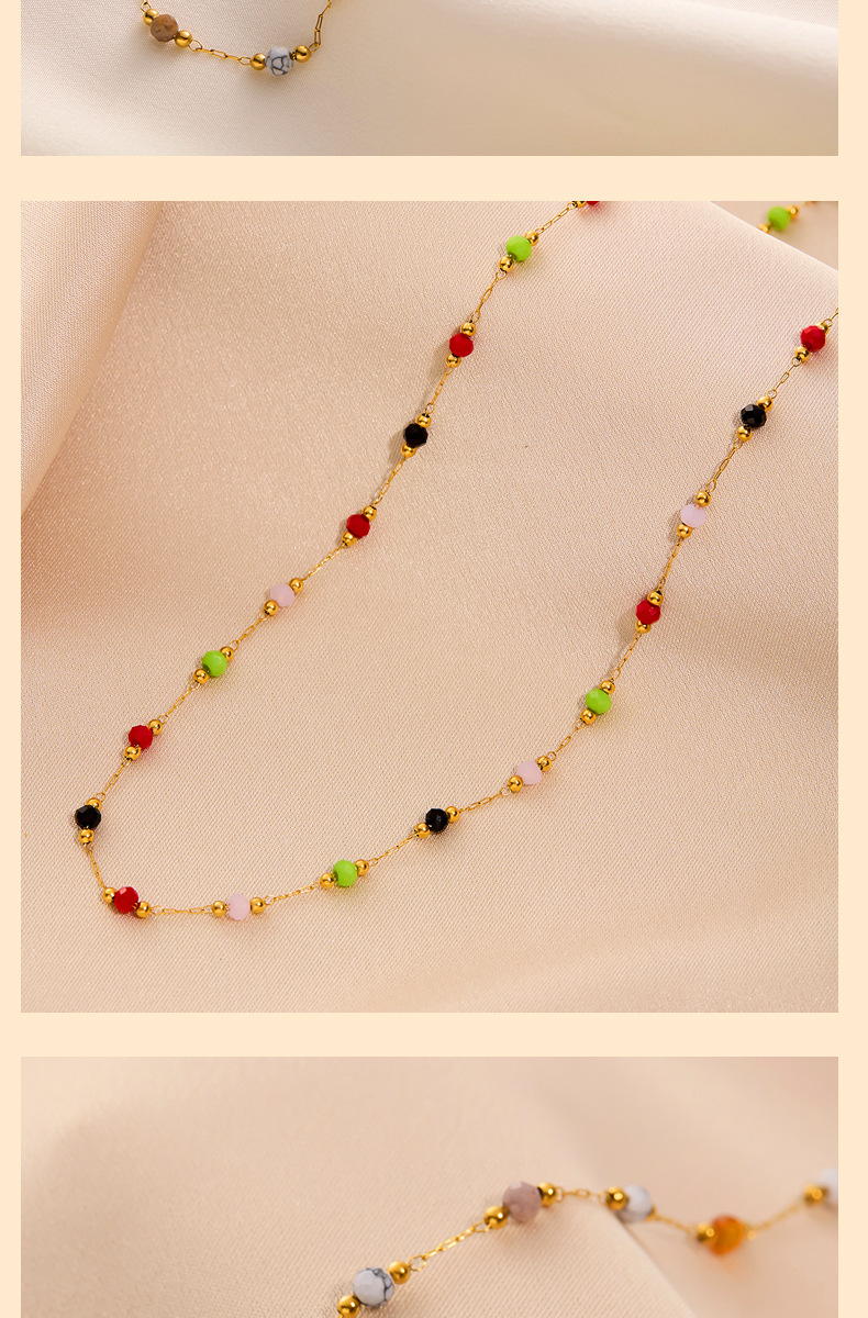 Bracelets, Necklace Classification Wholesale Jewelry Simple Style Geometric Titanium Steel Plating Bracelets Necklace