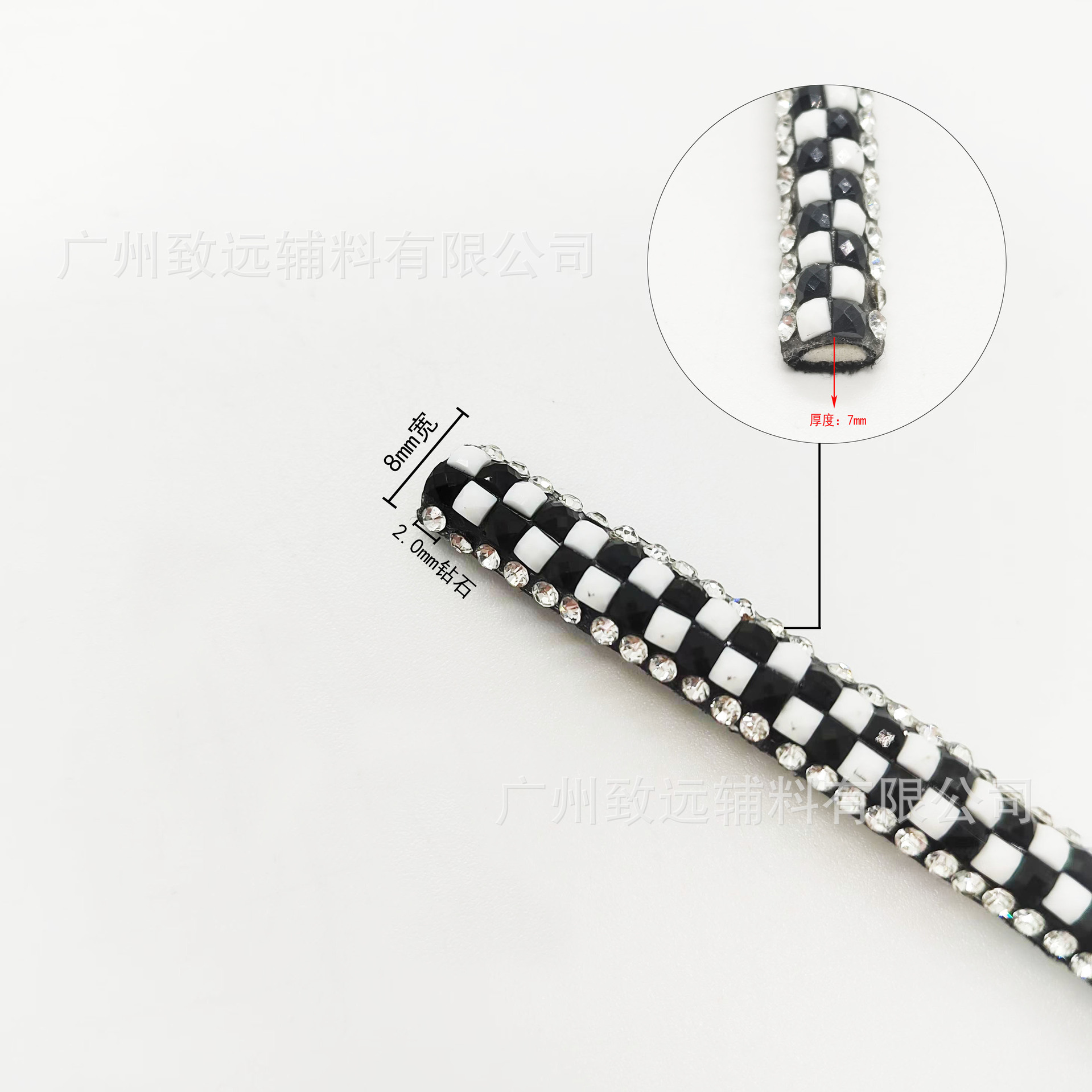 Materiales para calzado con cordones y pedrería semicircular de nuevo estilo transfronterizo, tiras de pedrería para zapatos, ropa, pantalones, accesorios para el cabello, accesorios decorativos.
