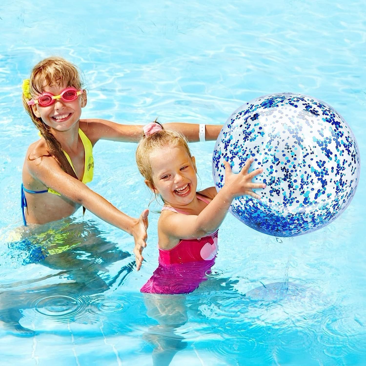 亮片沙滩球  (10)