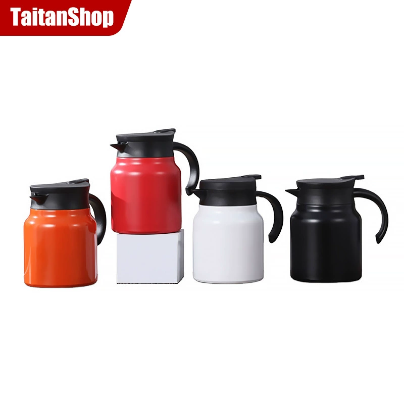 Smart capacious teapot stainless steel, thermos
