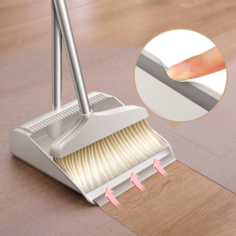 Jiajie escoba de alta calidad, escoba de escobilla, escoba a prueba de viento, diente de diente, escoba blanca, JJ-S106