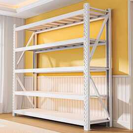 集成加厚仓储货架重型货物架家用多层置物架超市零食架快递货物铁