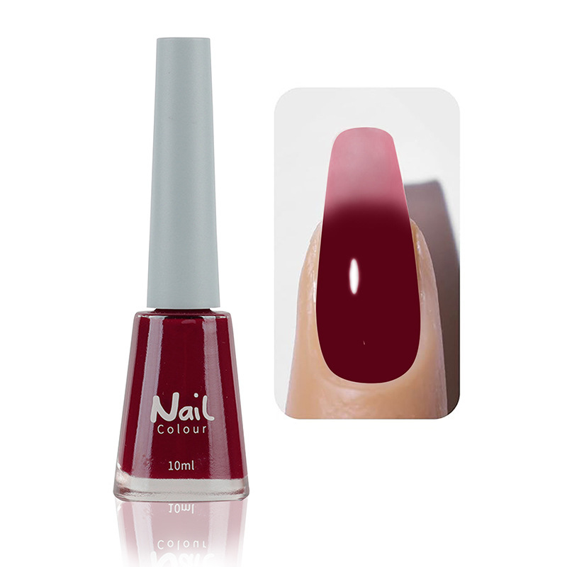 Oily non-peeling long-lasting nail polish baking-free quick-drying non-fading nude transparent nail polish wholesale