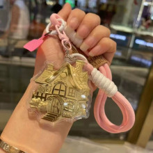 足金999钥匙扣手机挂生日礼物送情侣朋友挂件包包黄金