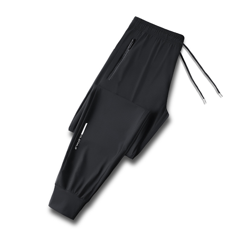 Leichte Herren-Freizeithose – Atmungsaktive, schnelltrocknende Sommerhose mit lockerer Passform für große Größen, dehnbar und bequem zum Spazierengehen, Laufen und Reisen_voghion.com